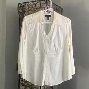 Alfani  white blouse
